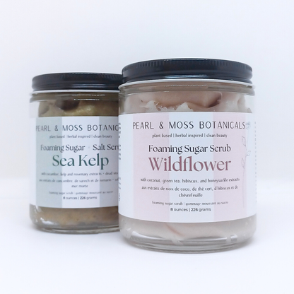 Wildflower Foaming Sugar Scrub