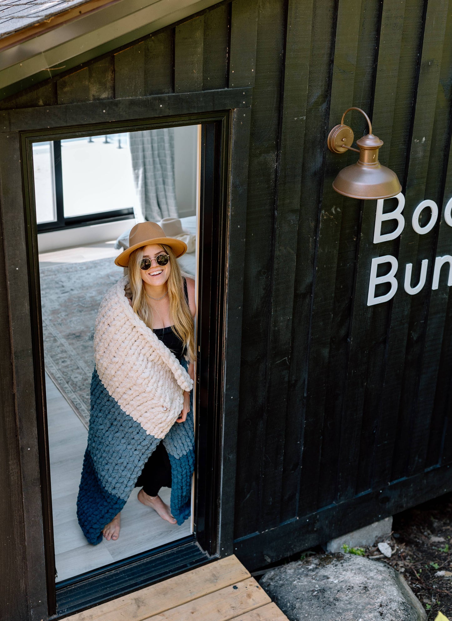 Vanessa - Handmade Chunky Knit Blanket | Lap Throw