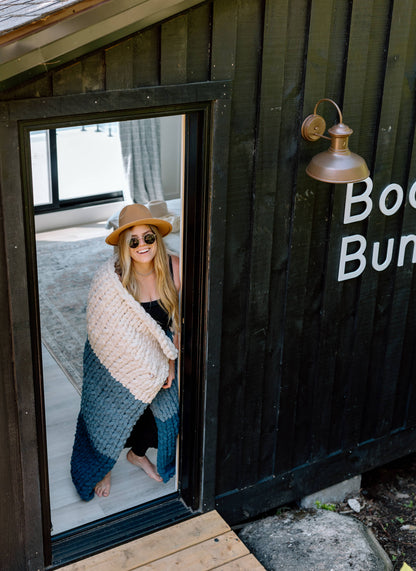 Vanessa - Handmade Chunky Knit Blanket | Lap Throw