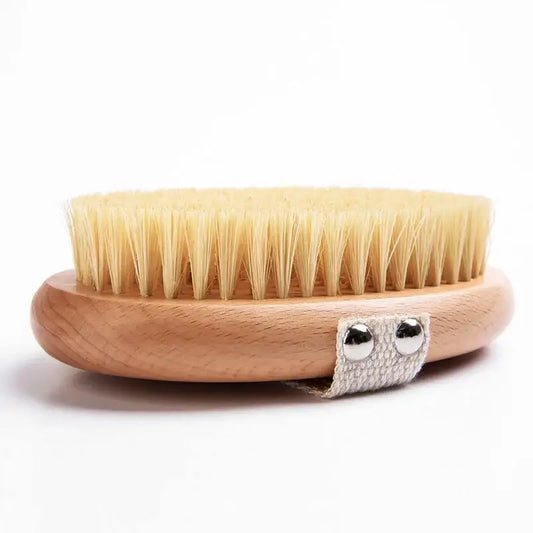 Plastic Free Sisal Bristle Body Brush: Oval