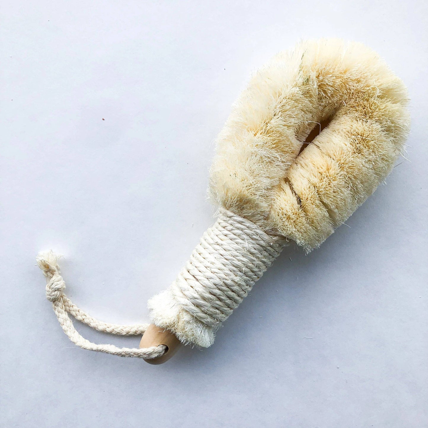 Natural Sisal Dry Brush - Sustainable Eco Friendly: Long Handle