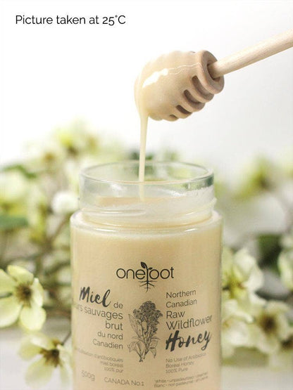 Natural Raw Boreal Forest Wildflower Honey - 500g