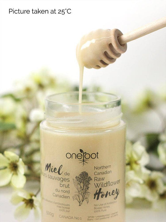 Natural Raw Boreal Forest Wildflower Honey - 500g