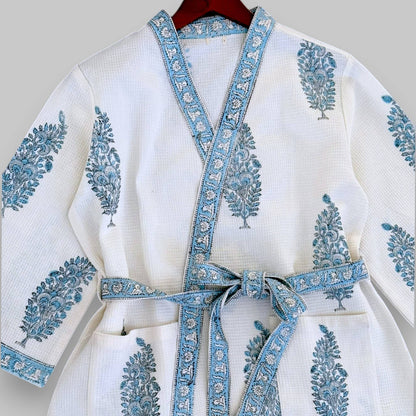 Blue Paisley | Bath Robe