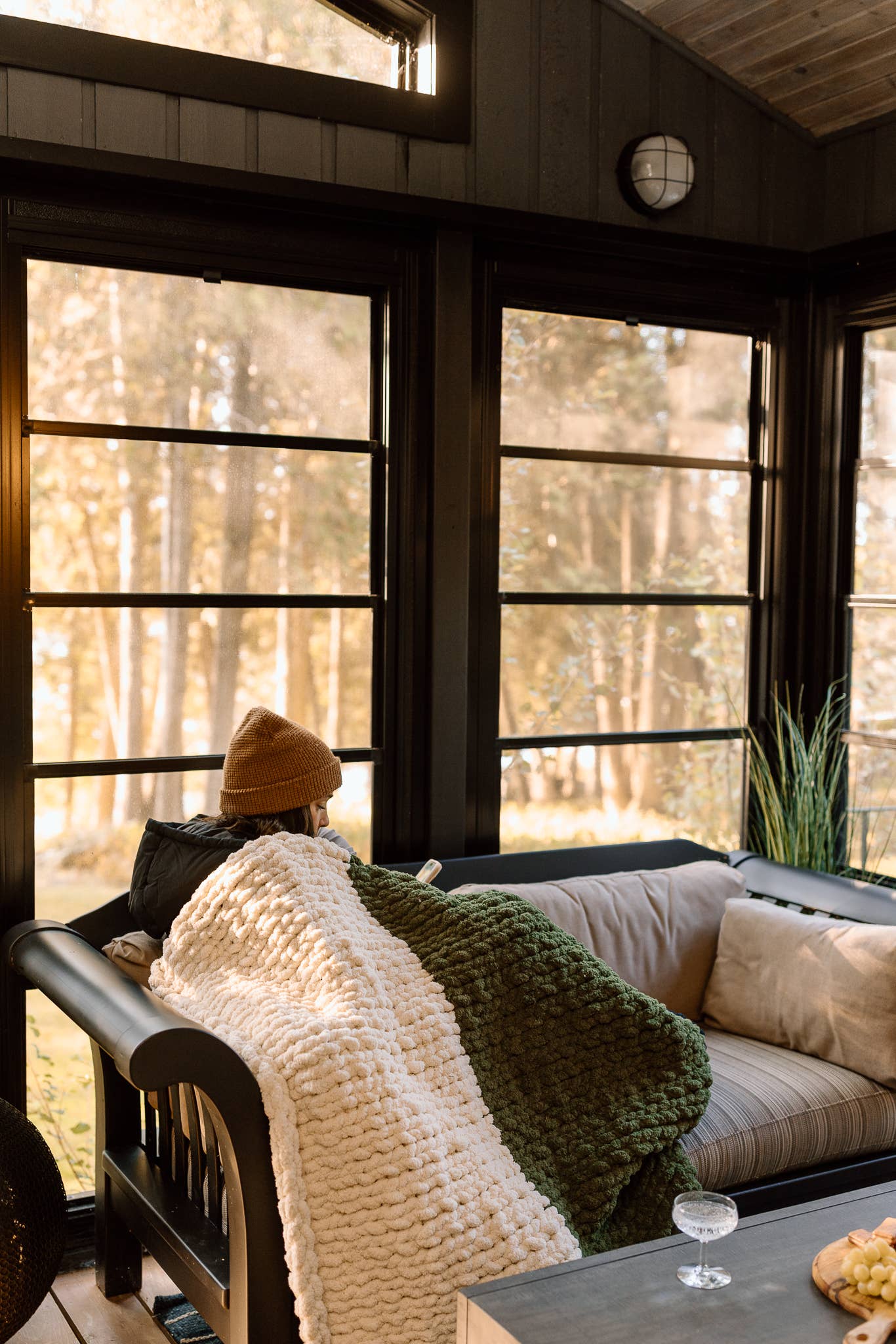 Michelle - Handmade Chunky Knit Blanket | Lap throw