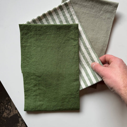 Grass Green | Linen Kitchen Towel