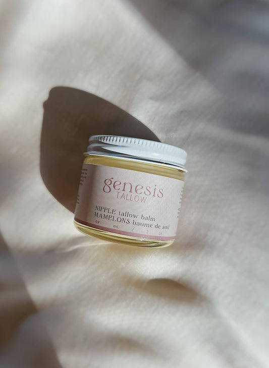 Tallow Nipple Balm | For Breastfeeding and Dry Skin