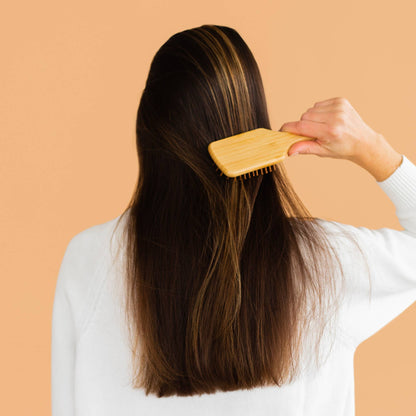 Small Bamboo Hairbrush