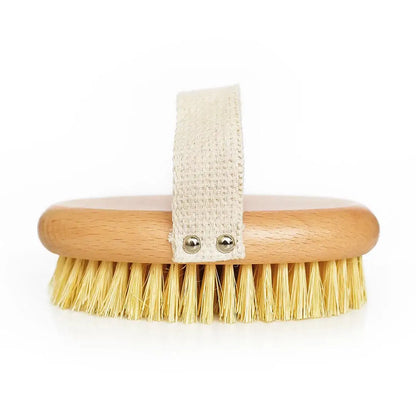 Plastic Free Sisal Bristle Body Brush: Oval