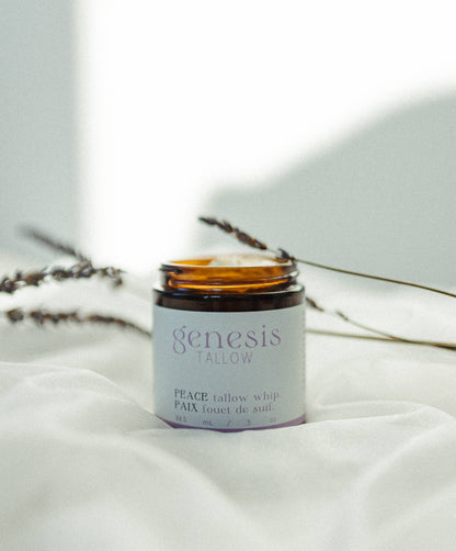 Peace Tallow Whip | Lavender Beef Tallow Body Moisturizer
