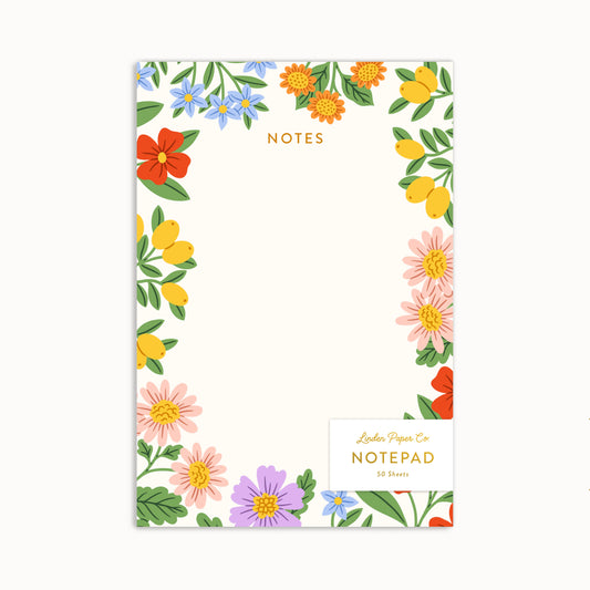 Loveliest Floral Notes | Notepad