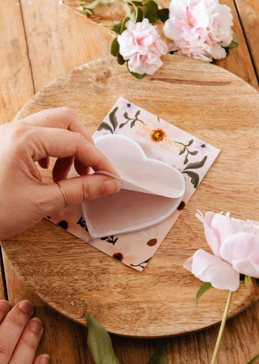 Soft Heart - Sticky Notes