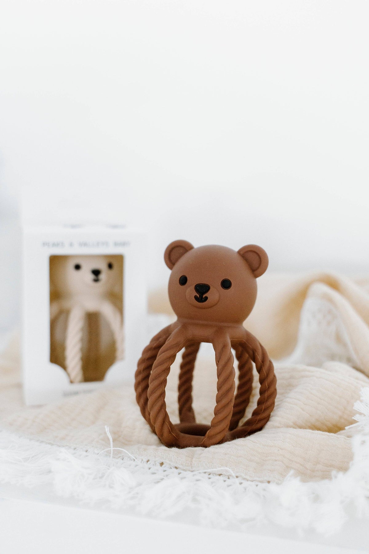 Dusty Rose | Teddy the Teething Bear