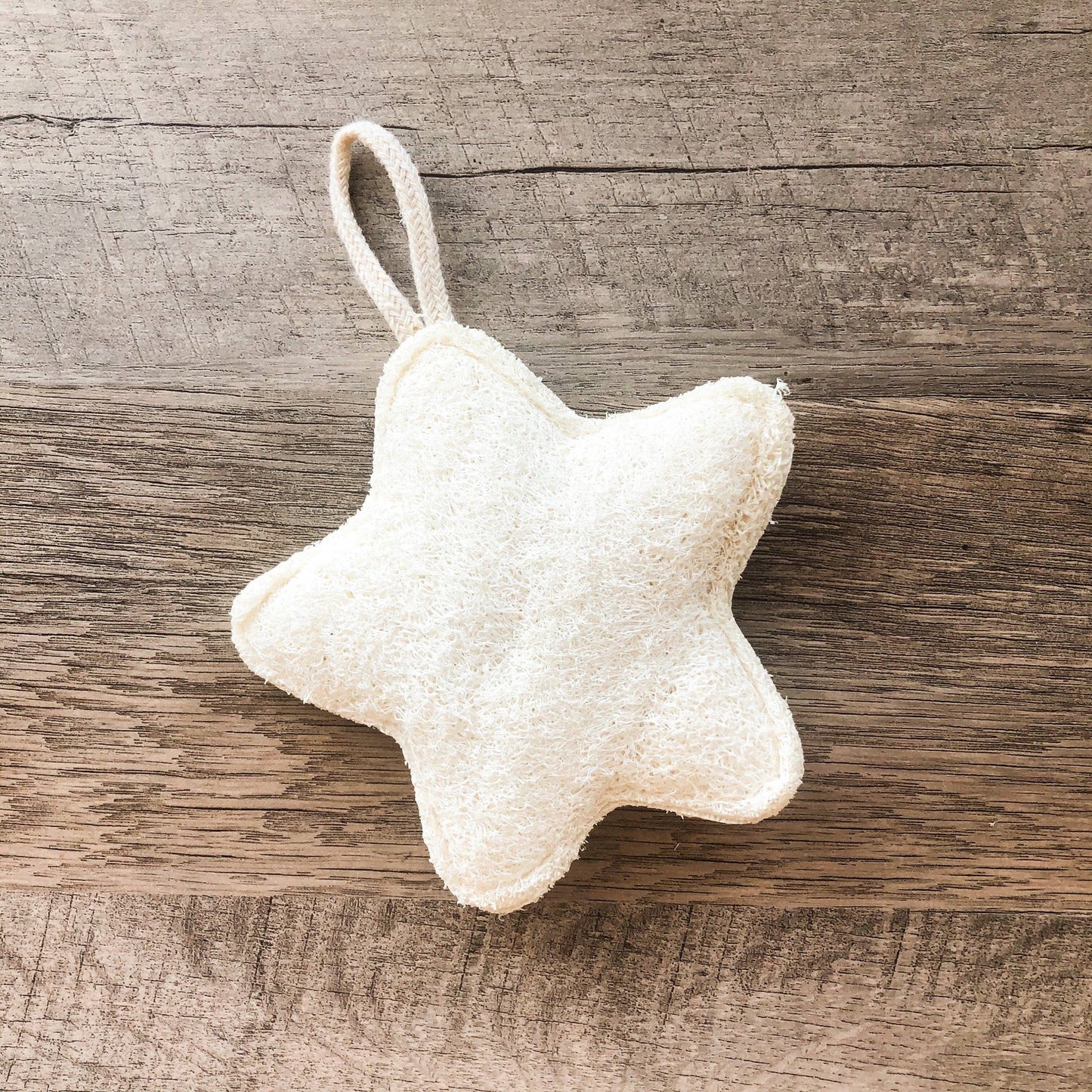 Natural Organic Loofah Bath and Kitchen Sponge: Star