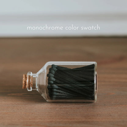 Matchsticks in Glass Bottle