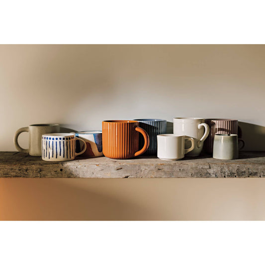 Cognac Fluted Mug 22 oz