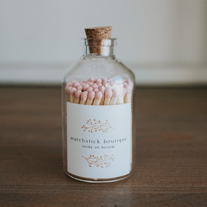 Matchsticks in Glass Bottle