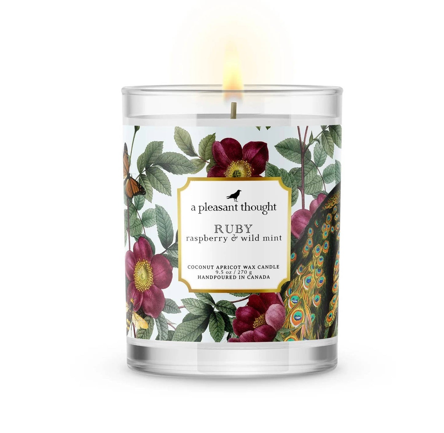 Ruby | Raspberry & Wild Mint Candle