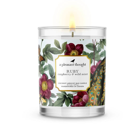 Ruby | Raspberry & Wild Mint Candle