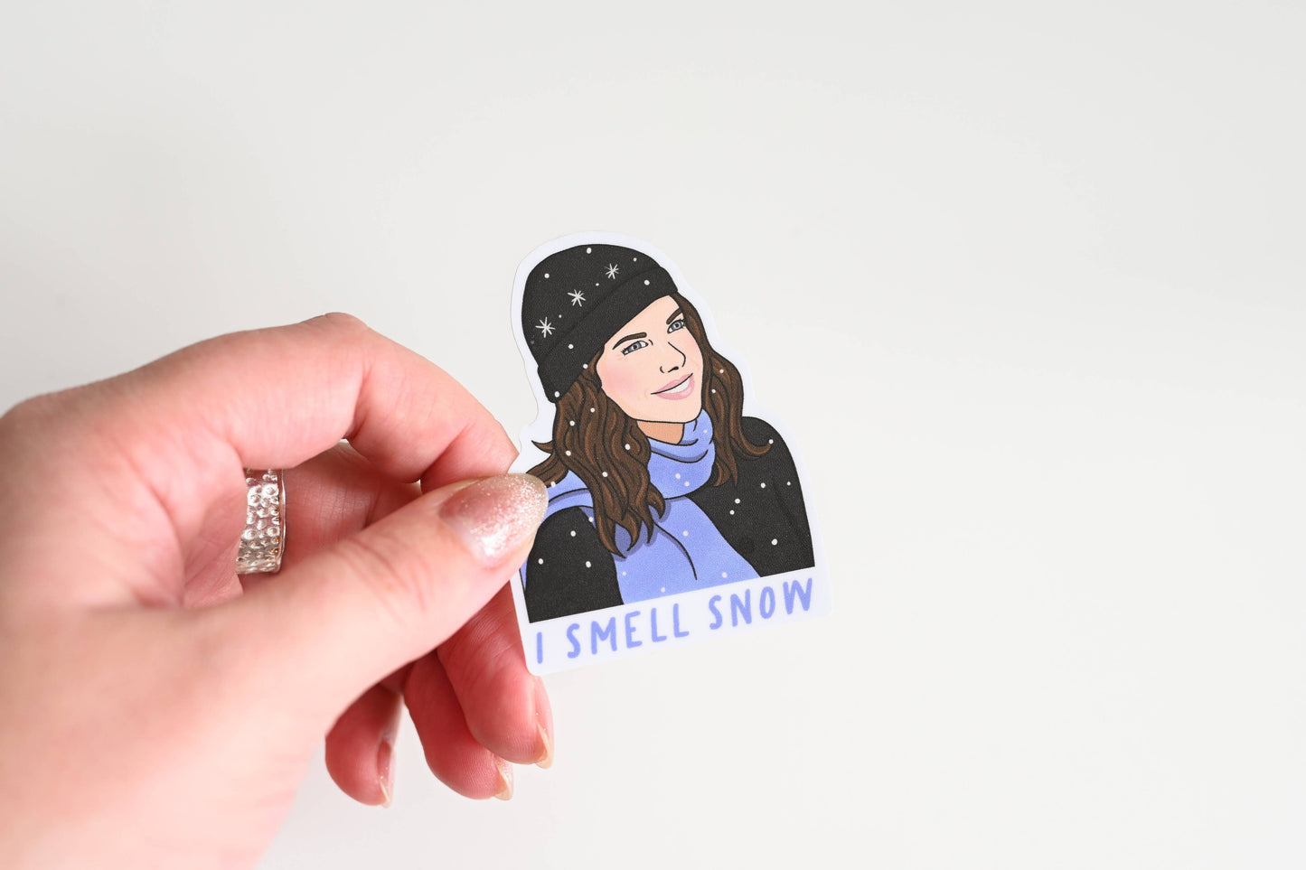 I Smell Snow Pop Culture Sticker