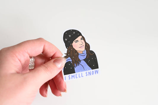I Smell Snow Pop Culture Sticker