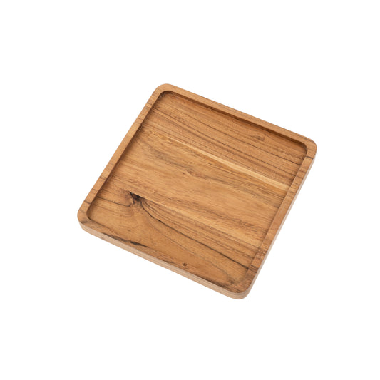 Heritage Square Acacia Wood Tray