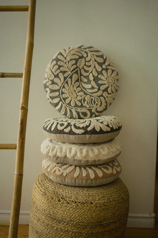 Wildflower Round Pillow