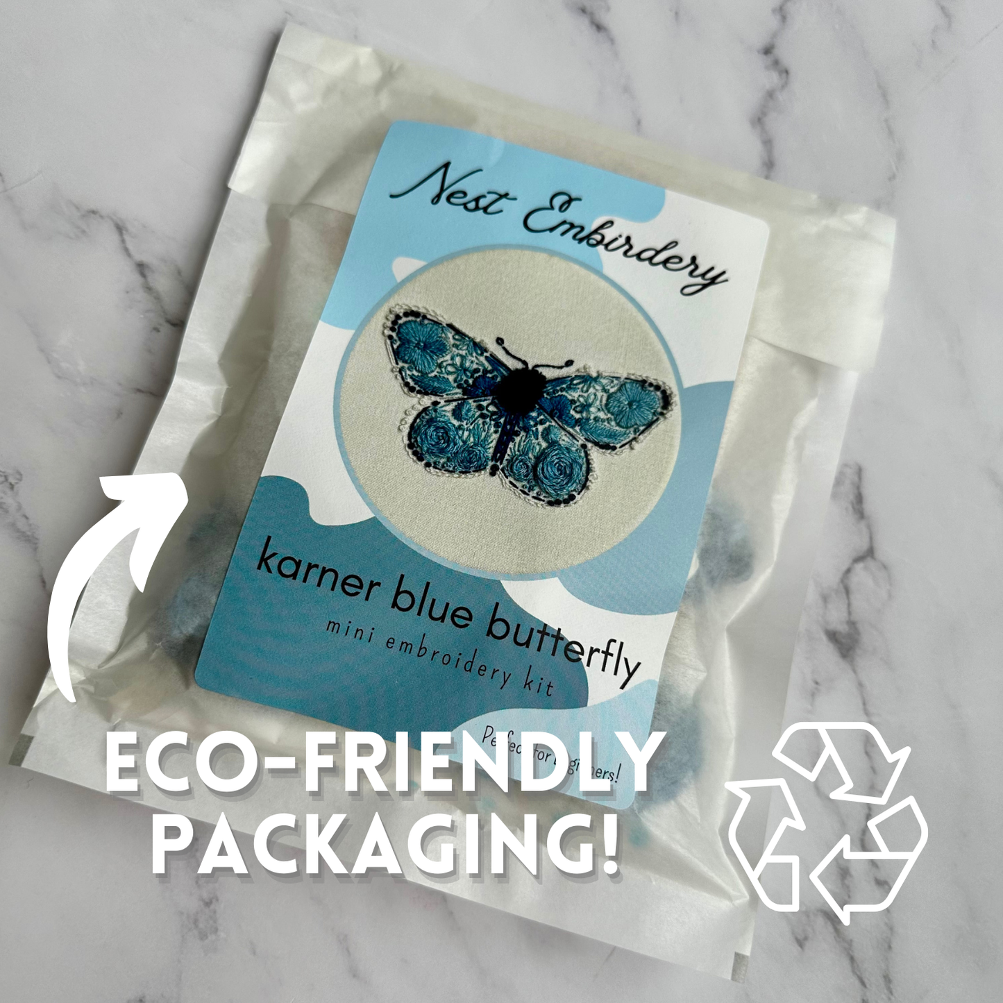 4-inch Karner Blue Butterfly Mini Kit
