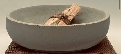 Smudge Bowl | Natural Concrete