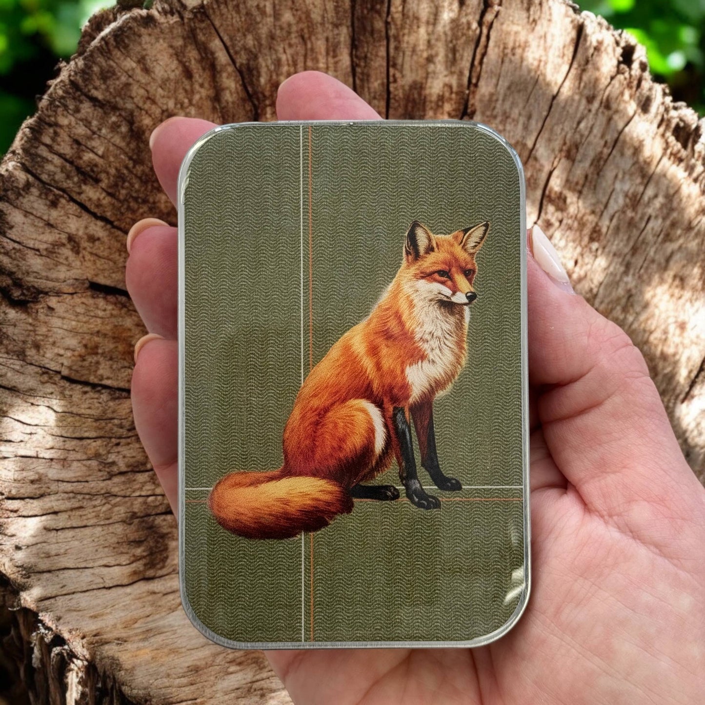 Large Notions Tin | Woodland Fox