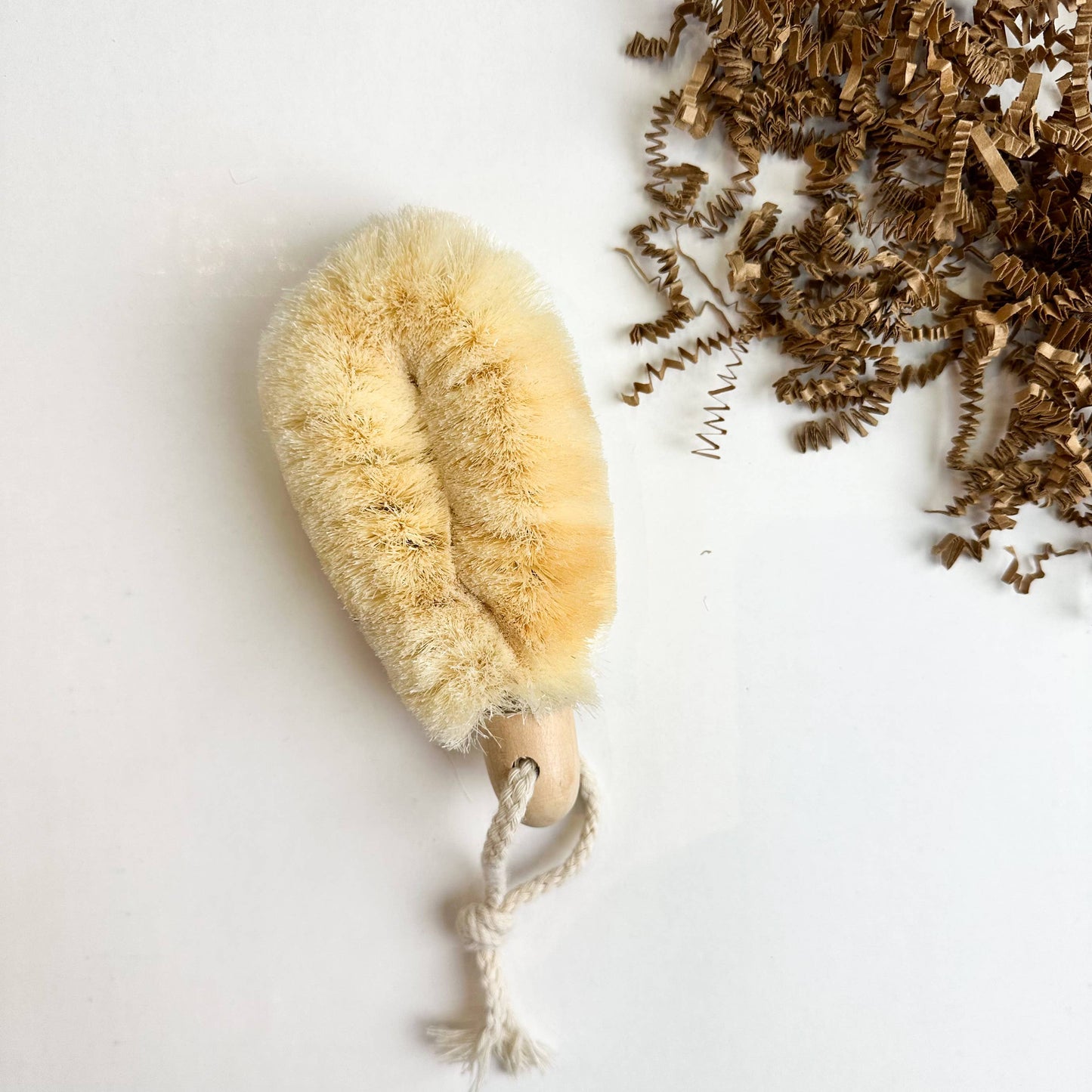 Natural Sisal Dry Brush - Sustainable Eco Friendly: Long Handle