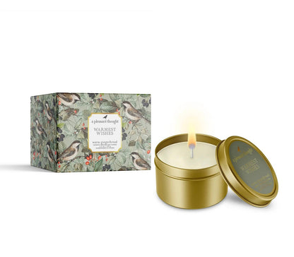 Warmest Wishes | Gingerbread Candle