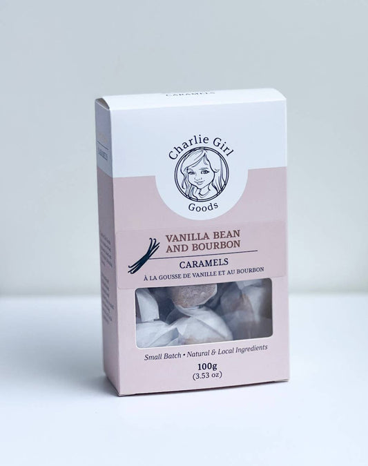 Vanilla Bean & Bourbon Caramels