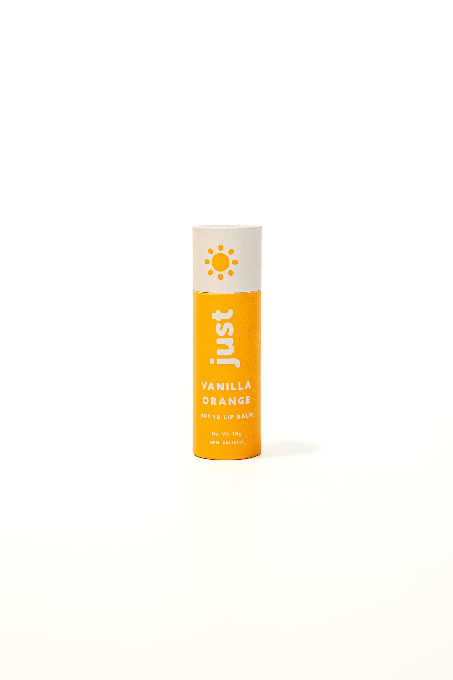 Orange Vanilla | 18 SPF Moisturizing Vegan Lip Balm