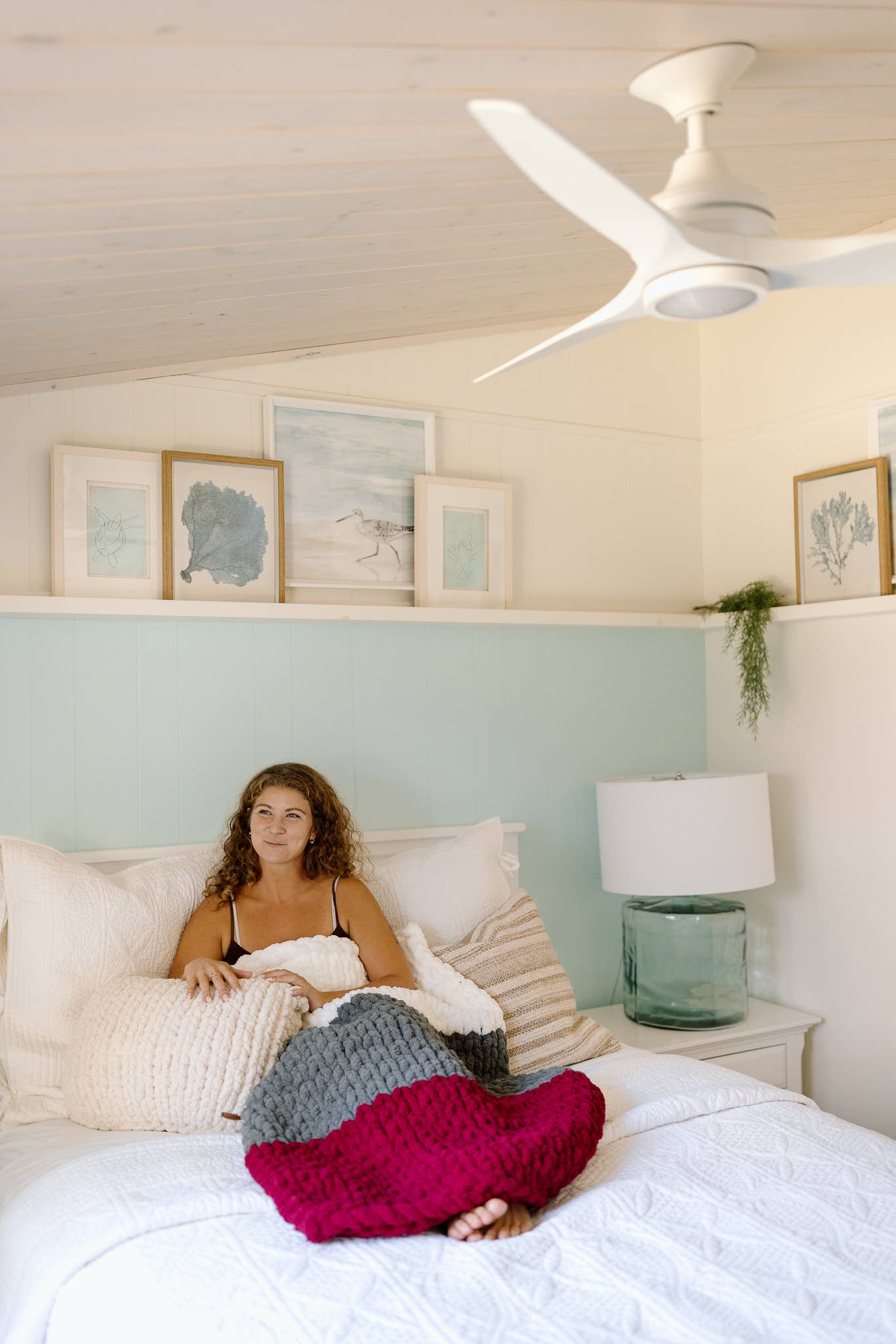 Kristina - Handmade Chunky Knit Blanket | Lap Throw