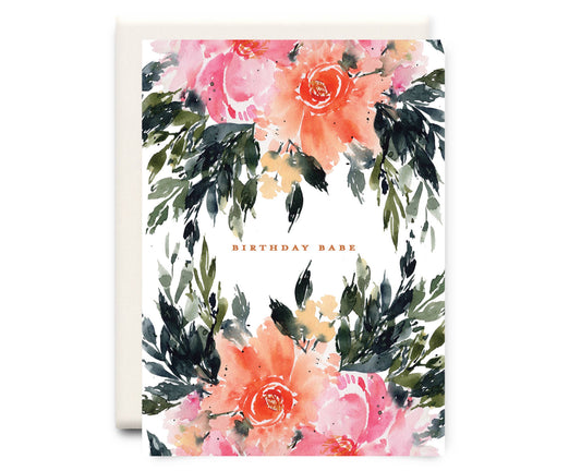 Birthday Babe | Birthday Greeting Card