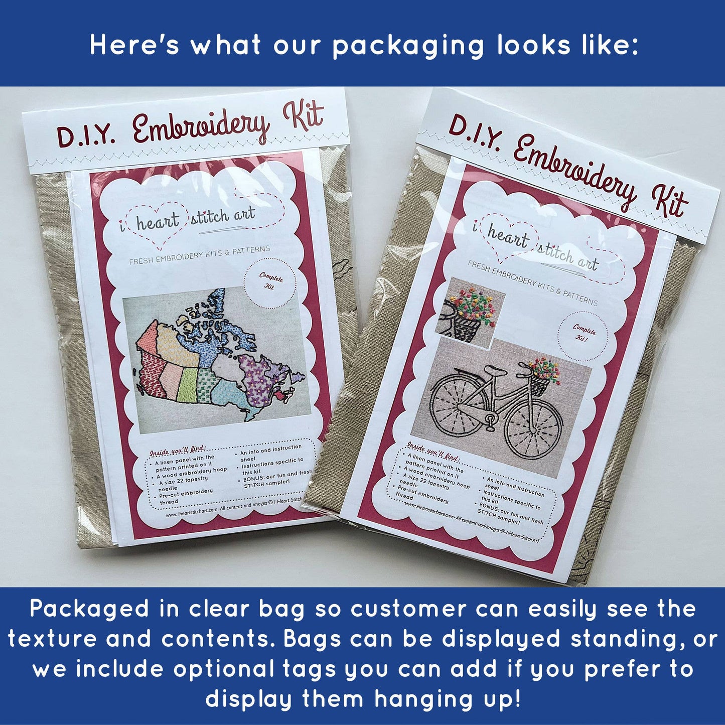 Cat Lady Embroidery Kit: Natural/Black