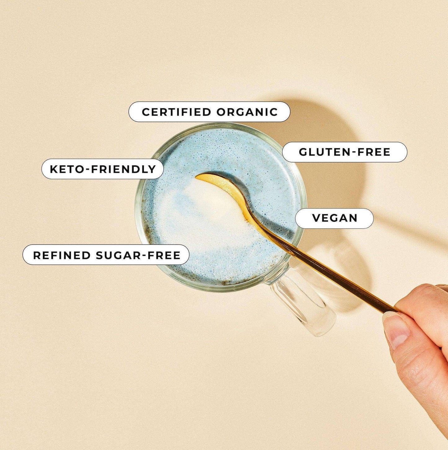 Superfood Latte Powder | Blue Lavender