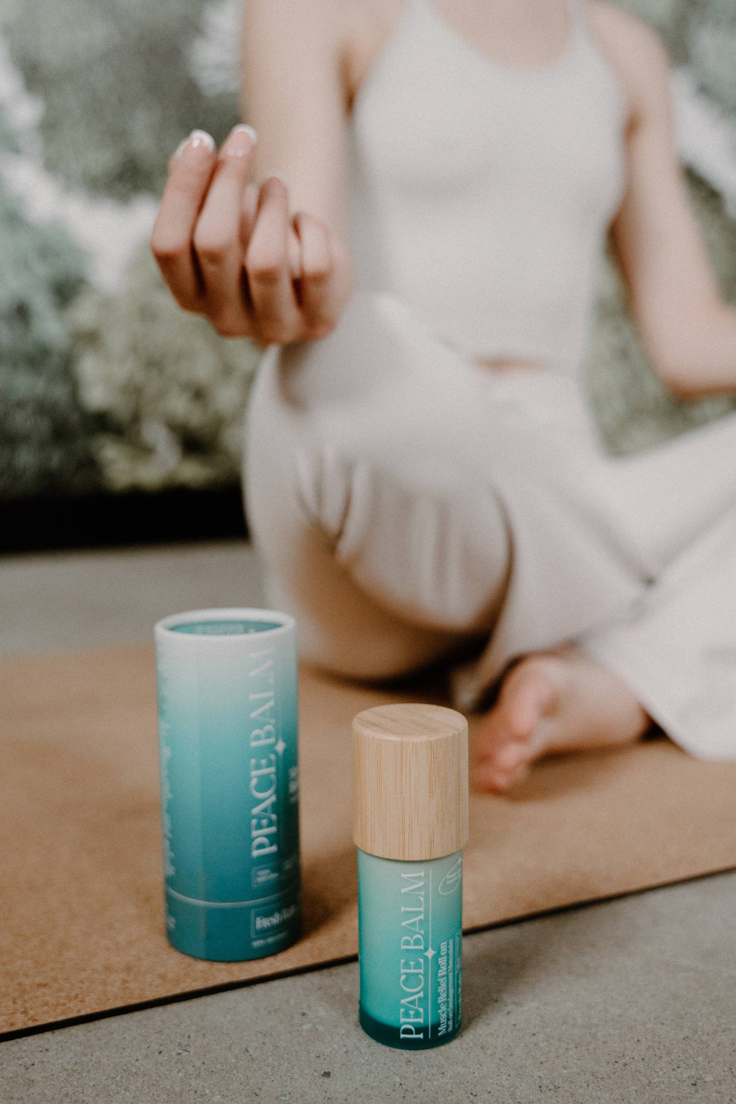 Peace Balm Fresh Rain | Muscle Relief Roll-On with Menthol