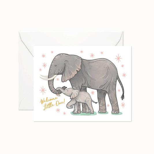 Welcome Little One | Greeting Card