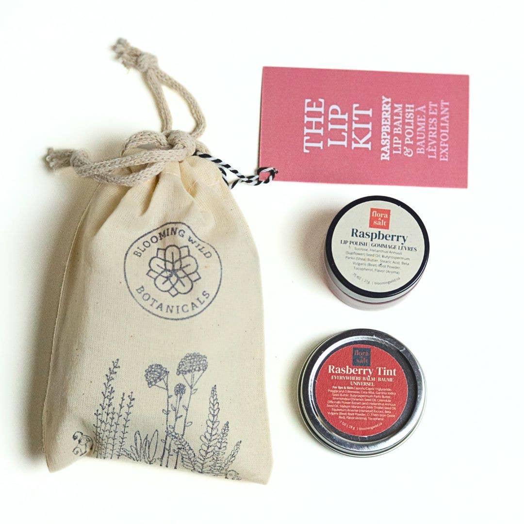 The Lip Kit | Raspberry | Lip Balm + Polish