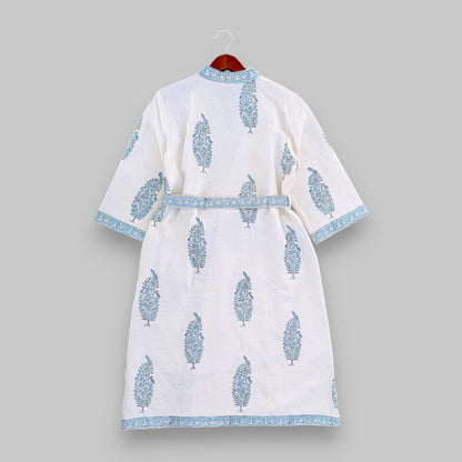 Blue Paisley | Bath Robe