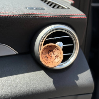 Wooden Essential Oil Diffuser for Car