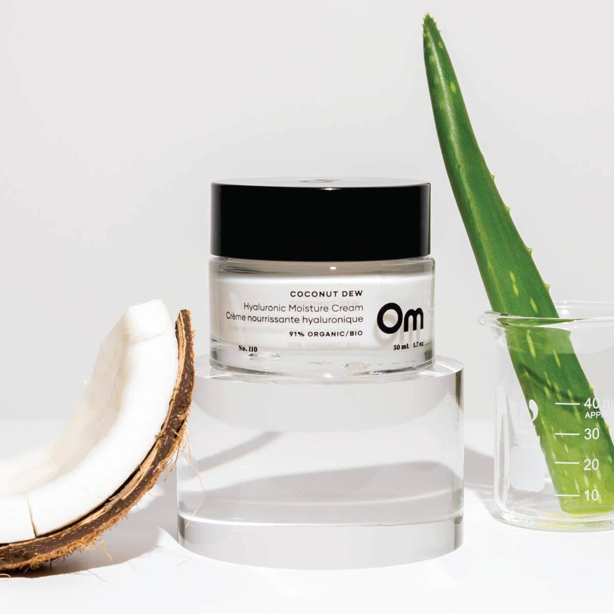 Om Organics | Coconut Dew Hyaluronic Moisture Cream - 50 ml