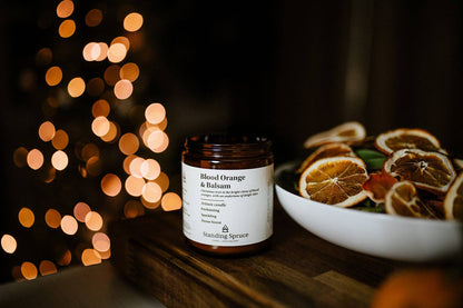 Blood Orange & Balsam Soy Candle