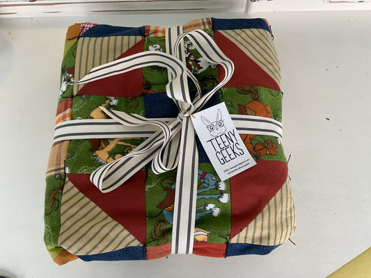 Teeny Geeks | Handmade Baby Quilt