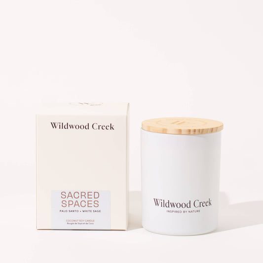 Sacred Spaces | Elevated Natural Candle