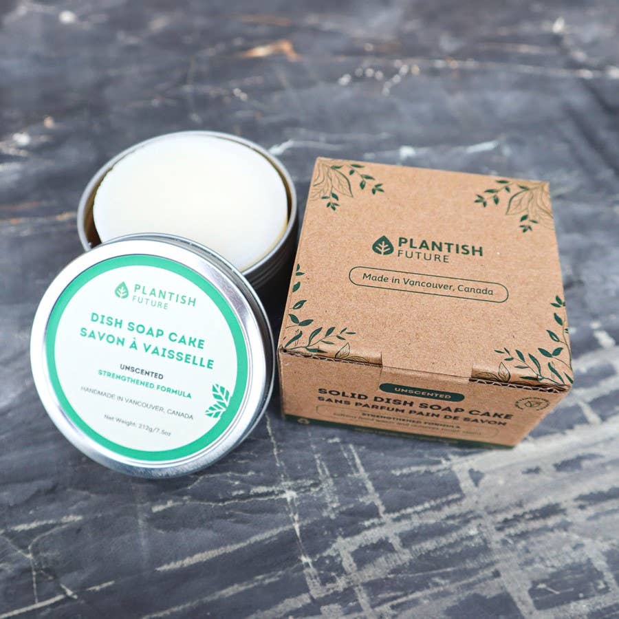 Solid Dish Soap Cake - Strengthened Formula