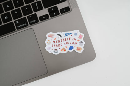 Mentally in Stars Hollow Gilmore Pop Culture Sticker