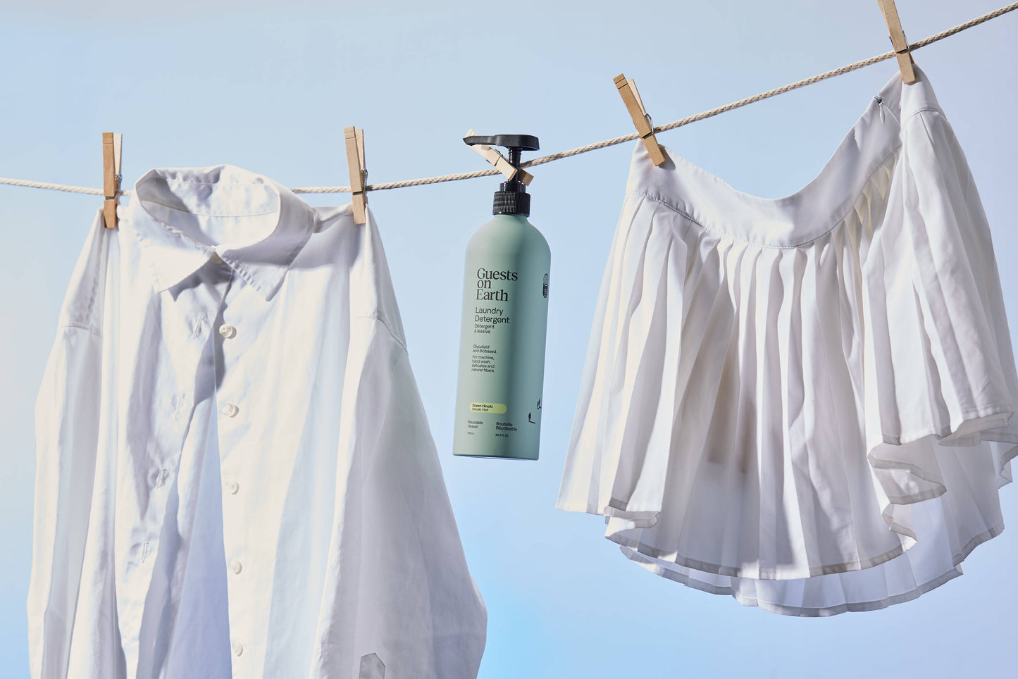 Guests On Earth | Green Hinoki | Laundry Detergent Bulk Refill